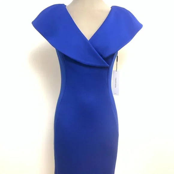 Calvin Klein ALL SIZES Cocktail Party Elegant Sheath Dress - Picture 2 of 5